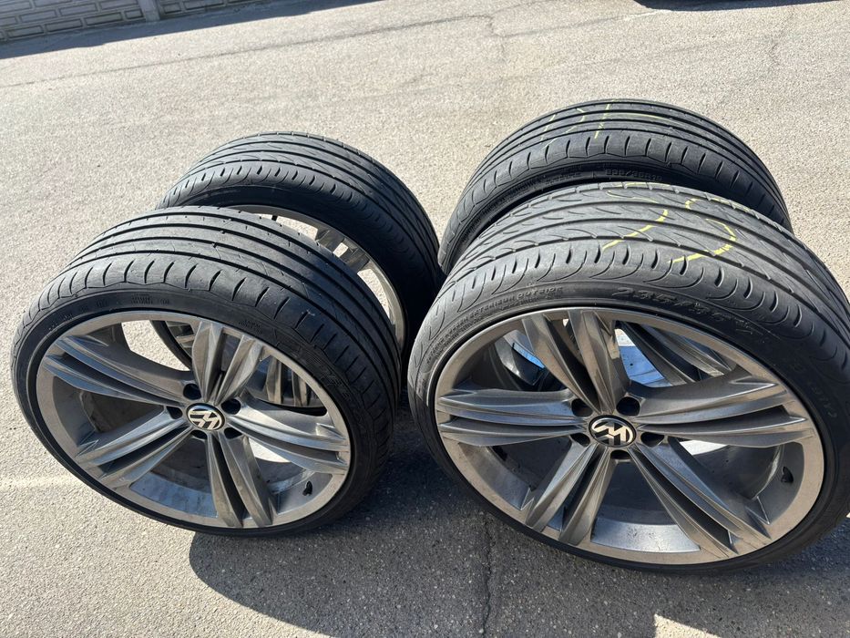 Set Jante Aliaj Originale VW Passat CC (2013) + Anvelope Vară – 19 inch