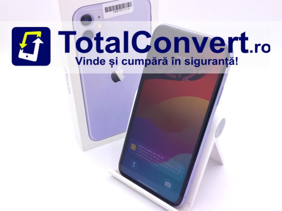 Apple iPhone 11 128GB Purple 4GB Single, Garantie 24 luni | #D88704