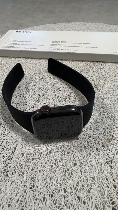 Apple Watch 41 mm seria 7, Saphire + Stainless