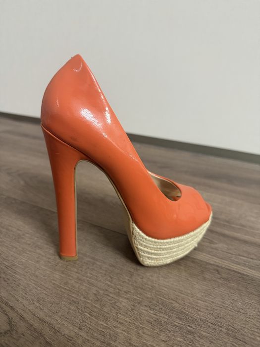 Туфли очень высокие высота 15 вместе с платформой