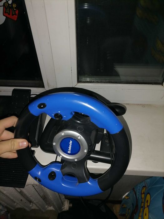 Игровой руль defender рабочий