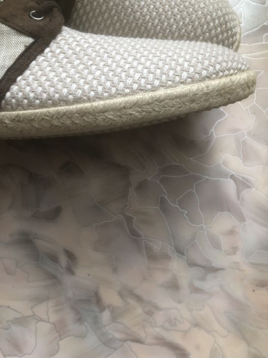 Мокасины мужские тканевые