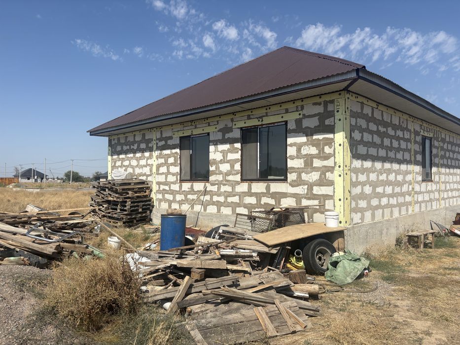 Дом 10*12   Акши новостройка