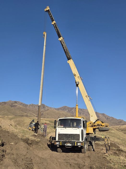 Автокран Сарыозек