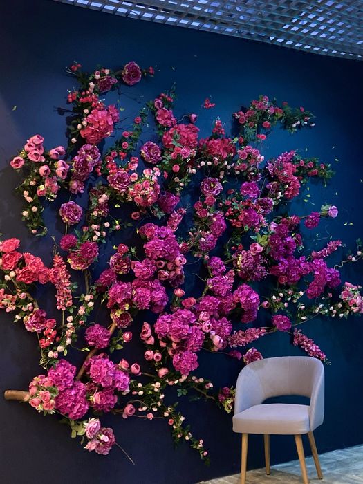 Цветочный декор оформление