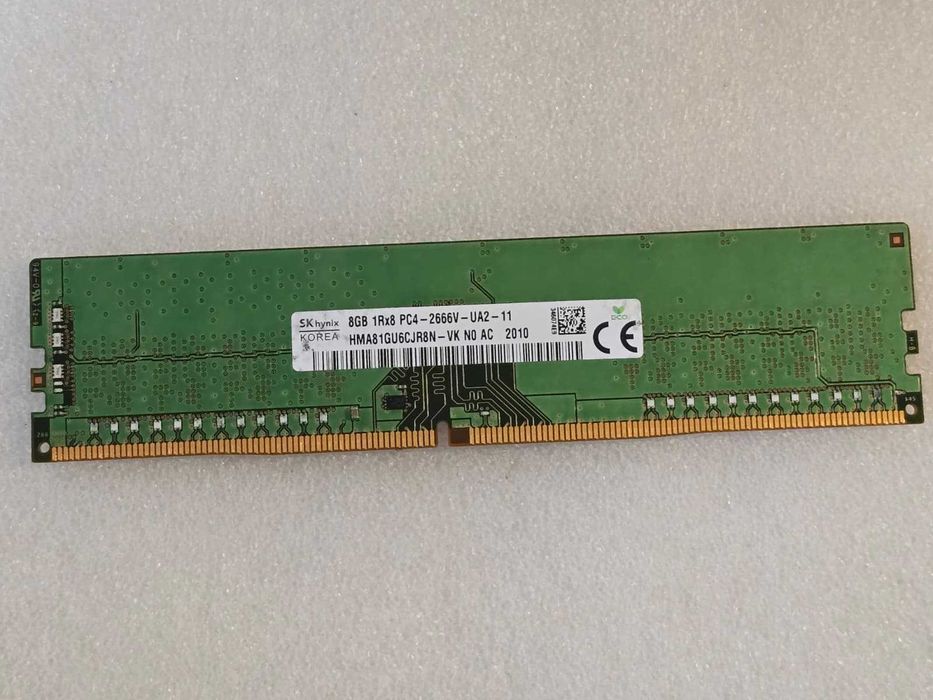 Memorie RAM desktop SK hynix 8GB DDR4 2666MHz HMA81GU6JJR8N-VK