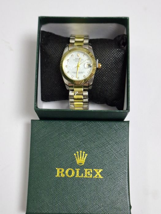 Ceas de dama   Silver Golden ,quartz