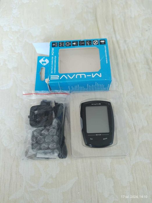 Ciclocomputer bicicleta M-WAVE “M21W” Wireless,(Super Ofertă).
