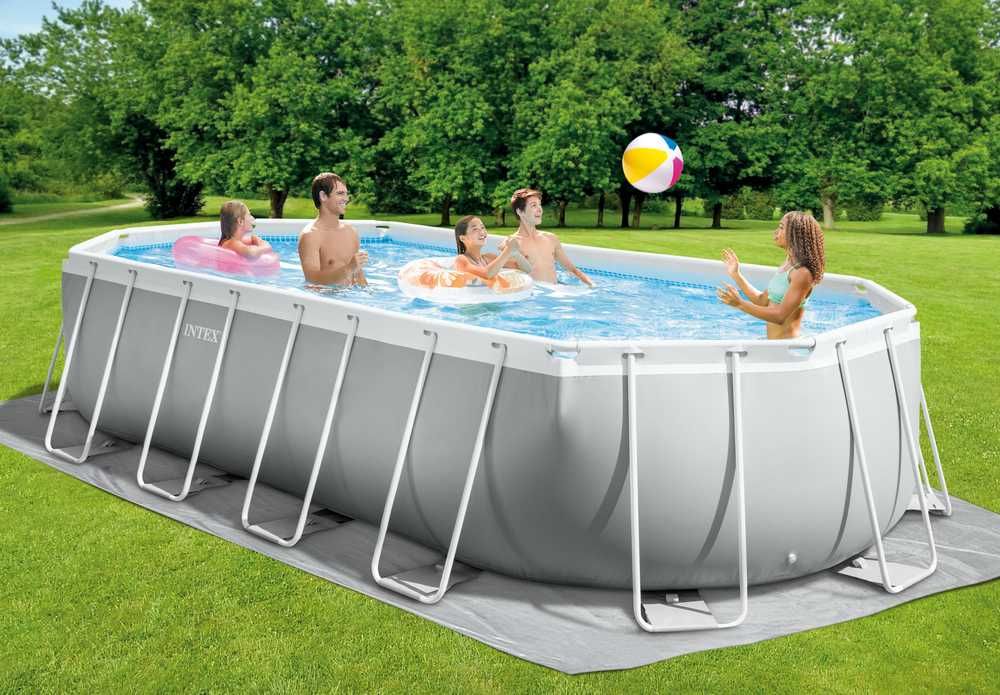 Нов! Басейн с конструкция 610х305х122см - Intex