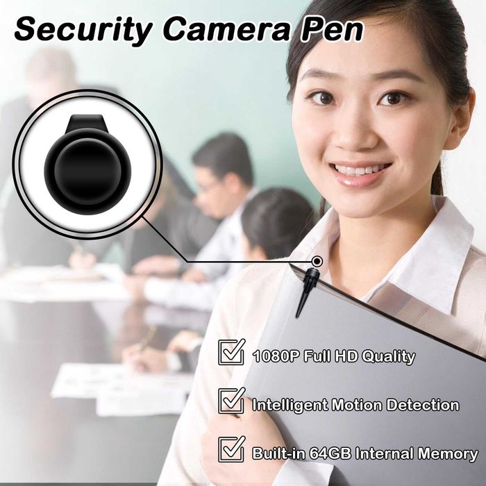 Писалка химикал + камера и 64GB чисто нова СД карта Адата