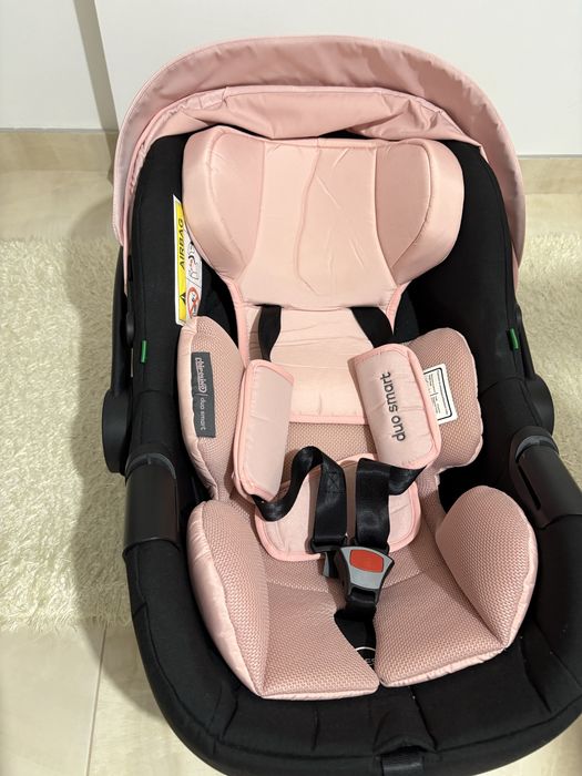 Chipolino детско столче за кола Duo Smart group 0+, flamingo
