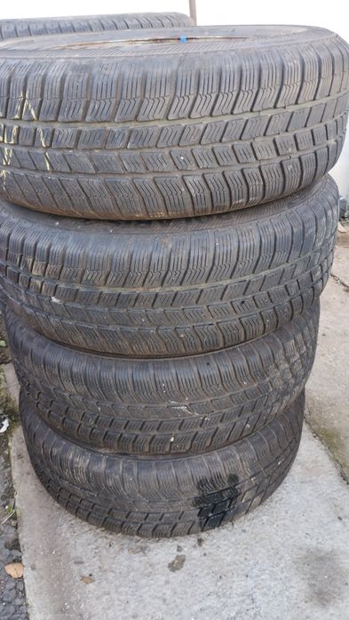 Vând jante tabla cu cauciucuri de iarna originale pentru Audi, Vw.