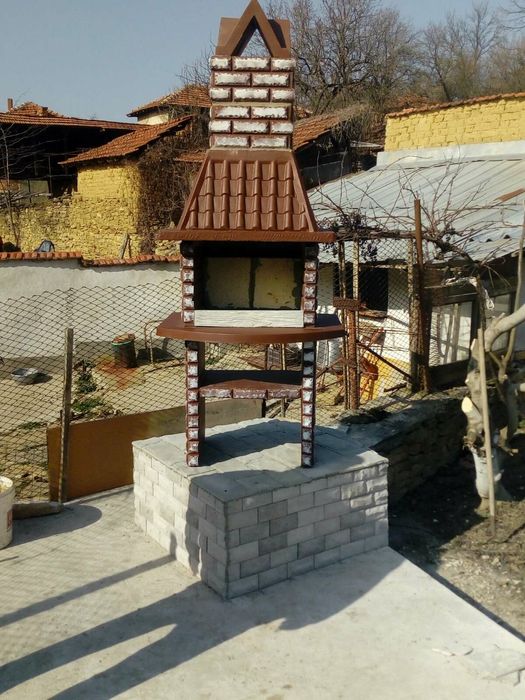 Градинско барбекю.