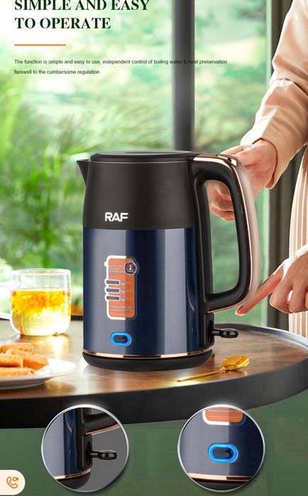 Электрочайник  термопот термос  2в1  RAF R. 7823