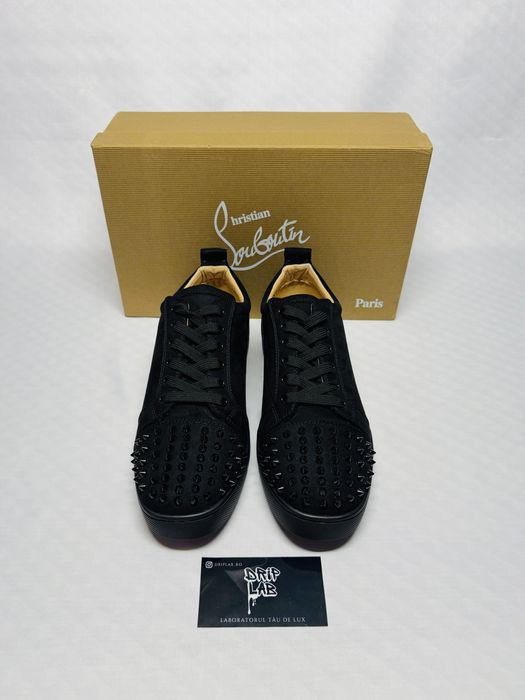 Christian louboutin low negru 43