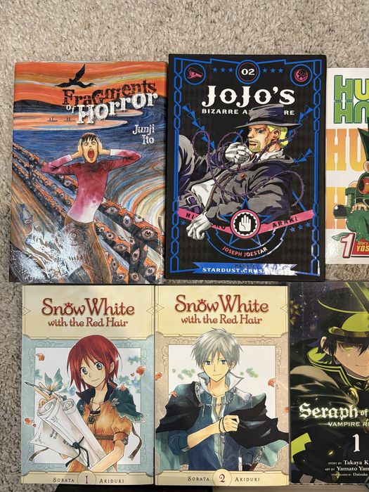 Manga, комикси и книги на английски език