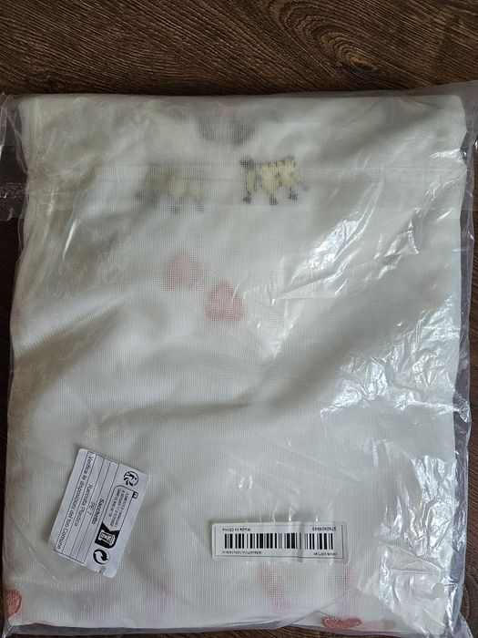 Прозрачни пердета с балерини