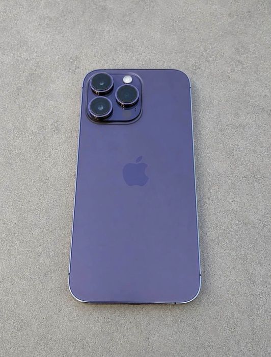 100% Батерия Iphone 14 Pro Max 128GB Deep Purple