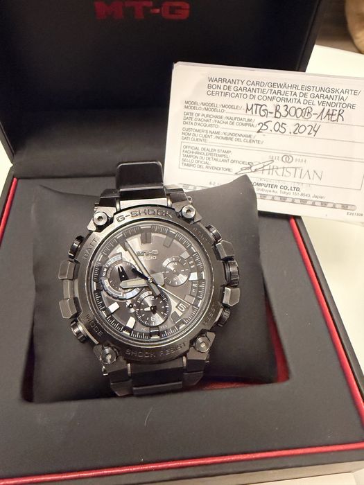 Casio G-Shock MTG B3000 B