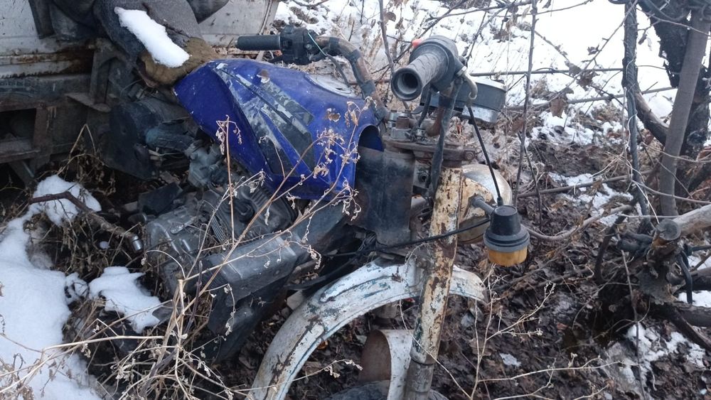 Мотороллер муравей трицикл