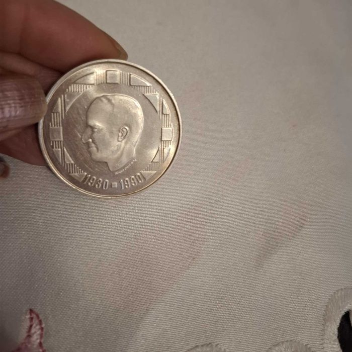 Сребърна Монета 500 Франка