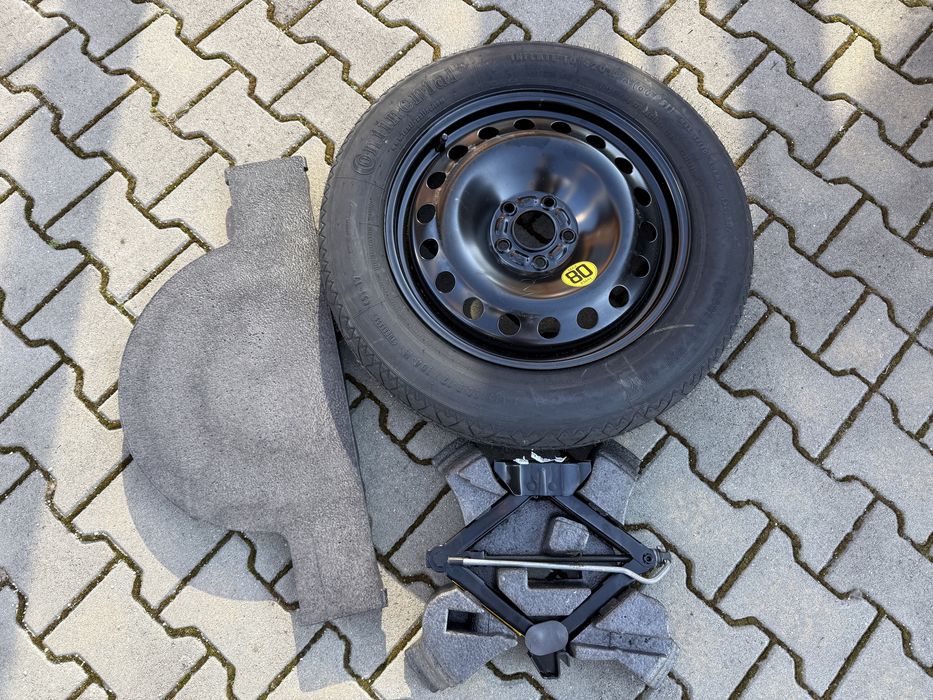 Чисто Нов ОРИГИНАЛЕН Авариен Комплект 17” ПАТЕРИЦА/КРИК 5х108 за -FORD