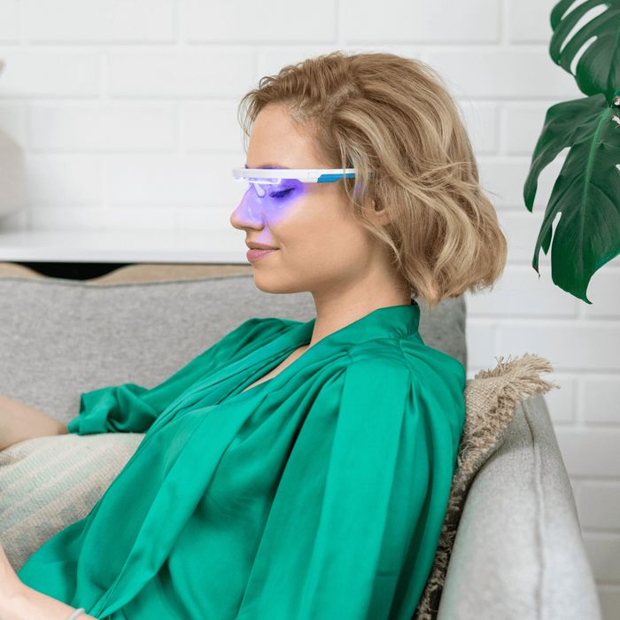 Ayo Ochelari cu terapia lumina albastra pt somn energie ritm cardiac