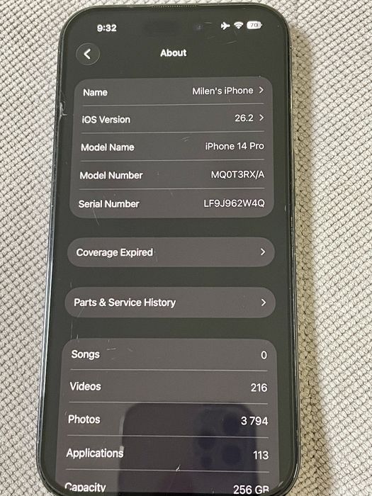 iPhone 14 Pro 256