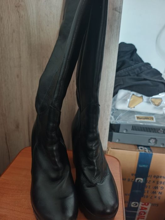 Cizme  dama de piele