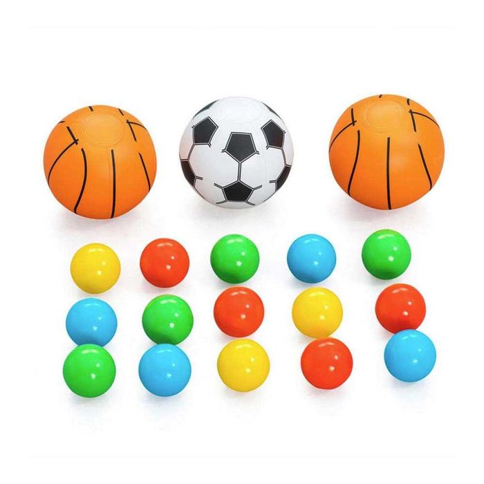 Надуваем Басейн - площадка за игра - футбол, баскетбол.