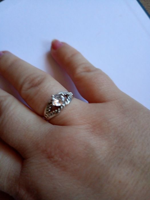 Inel logodna din argint 925, NOU