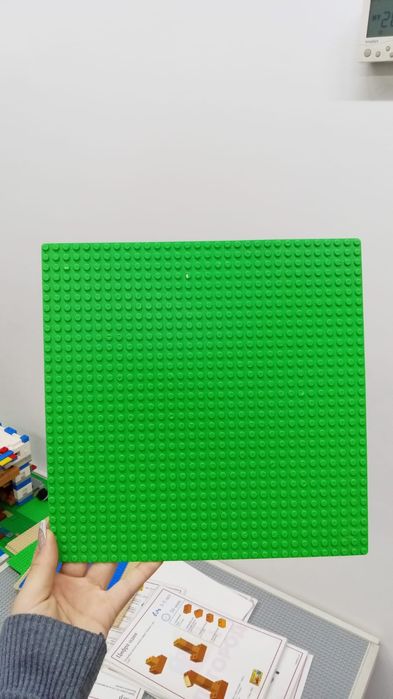 Lego пластины основа , трава, море, дорога.