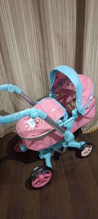 Кукла реборн с коляской