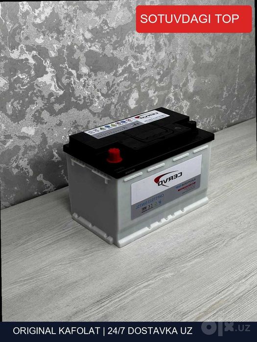 Varta Blue Dynamic 62Ah 540A Cobalt Gentra akkumulyator yangi