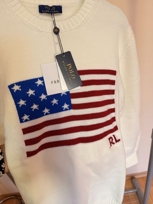 Пуловер Ralph Lauren американското знаме