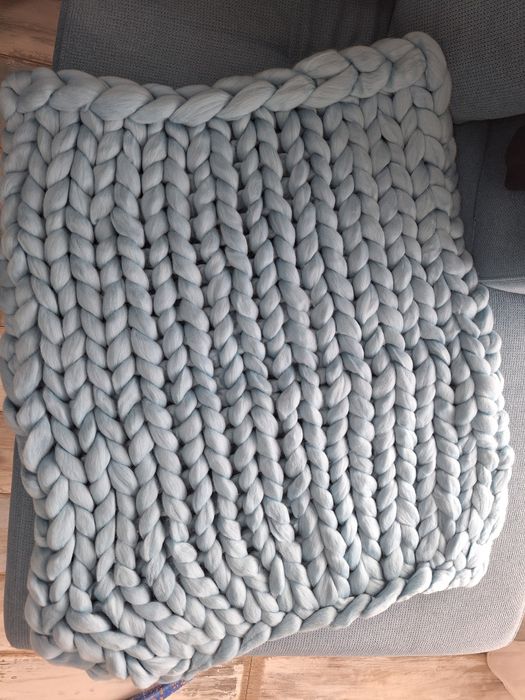 Бебешко одеяло от мерино вълна