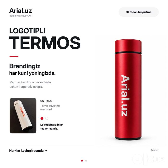 Logotipingiz tushirilgan Gradus Termos, termiz, Термос универсальный