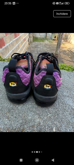 Nike vapormax grid sunset