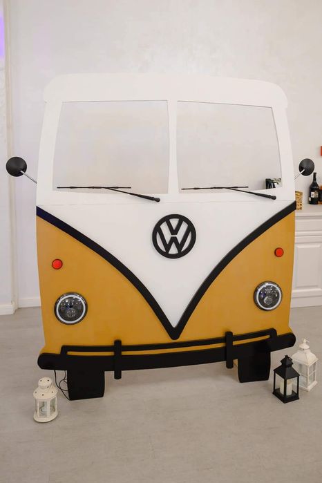 Panou poze evenimente nunta botez cununie majorat petrecere VW T1 auto