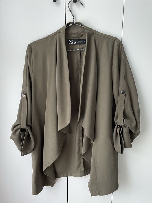 Sacou Zara verde kaki, mar S