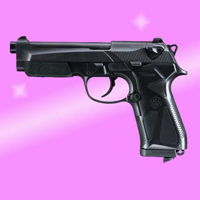 Pistol airsoft Beretta 90TWO CO2 20 capsule 1100 bile