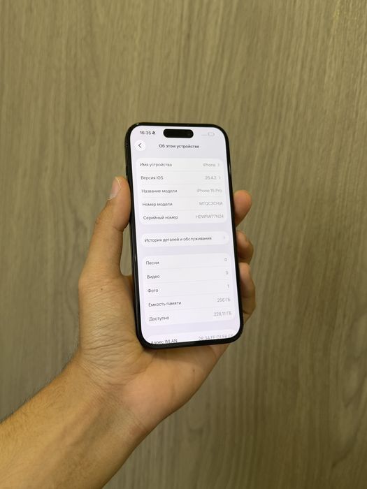 Iphone 15 pro 256GB 85%