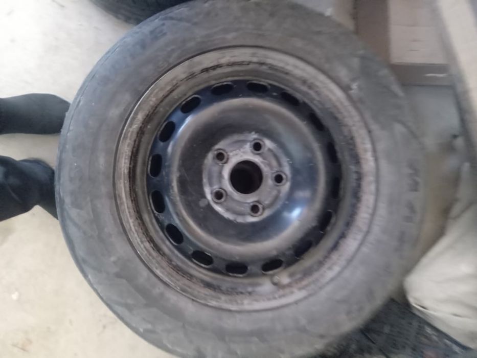 Штампованный диск Ауди