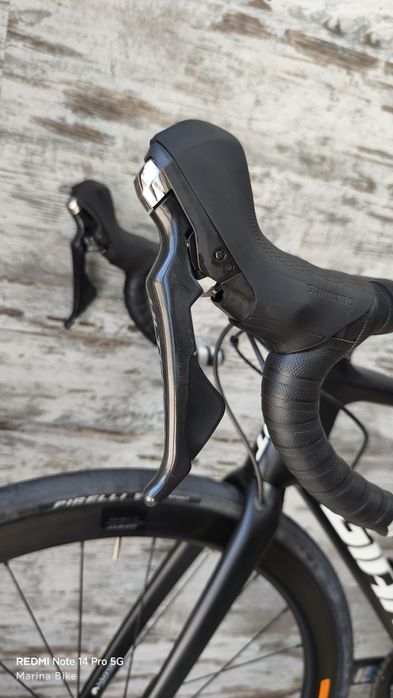 Карбонов шосеен велосипед Giant TCR Pro Team Ultegra SLR1 42 Carbon Powermeter | M