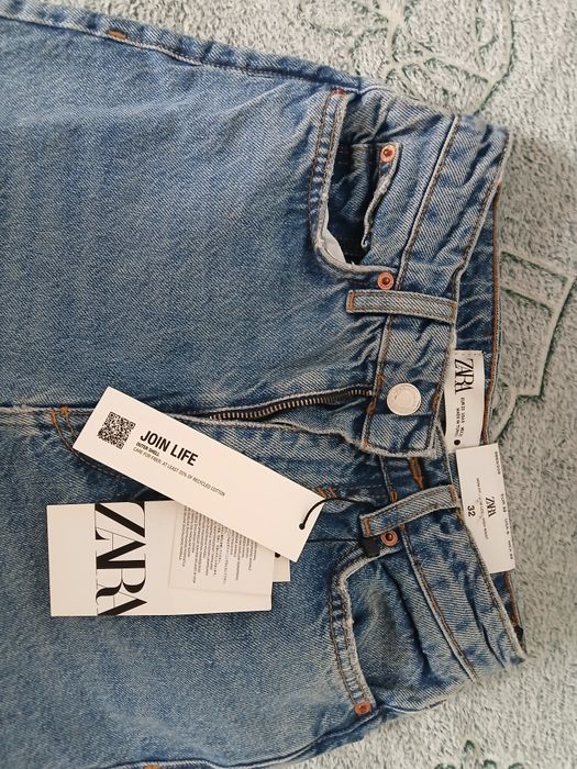 Blugi Zara, THE 90'S MOM FIT, nr 32