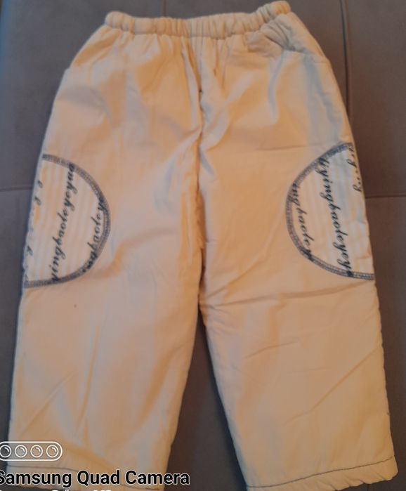 Штаны тёплые Осень-весна для девочек