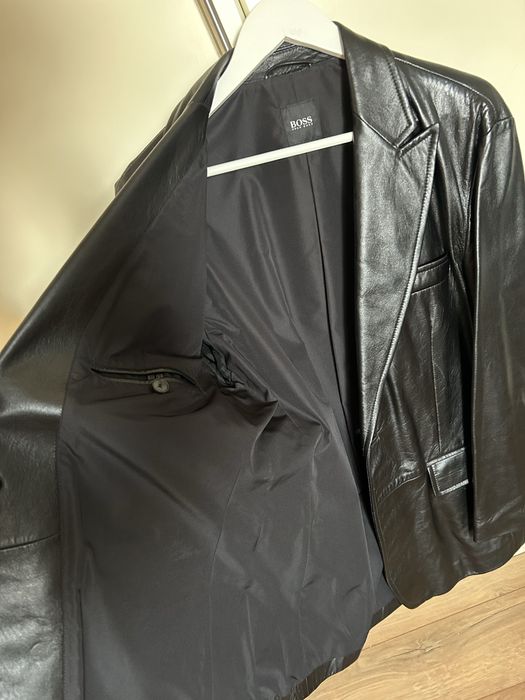 Geaca piele HUGO BOSS