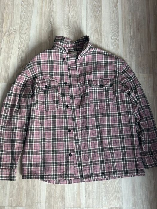 широкая рубашка h&m