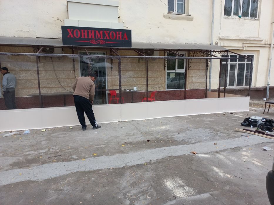 Салафан бассейн навесларди йопамиз