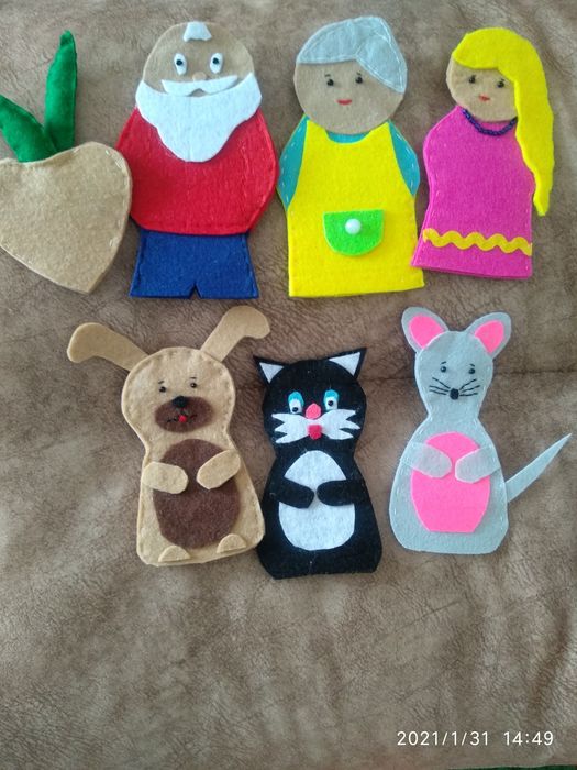 Кукольный театр пальчиковый